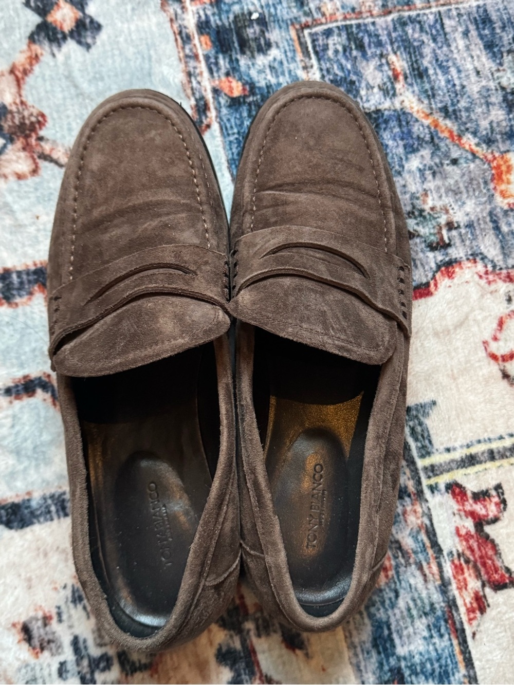 Tony Bianco “Zac Espresso Suede” Loafers - Picture 4 of 8